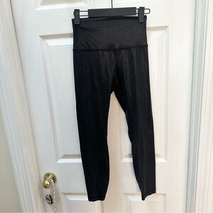 Lululemon Align High-Rise Pant 25" *Shine Black High-Waisted Leggings 4
